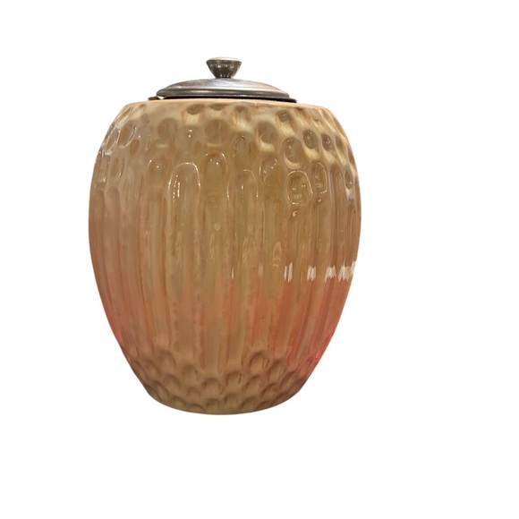 6" Ribbed Ceramic Flamepot - Picture 2 of 7